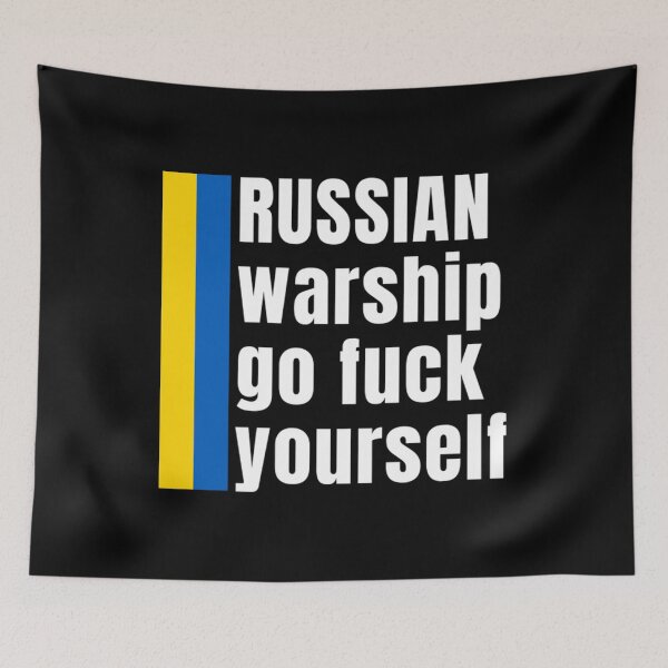 Item preview, Russian Warship Go Fuck Yourself designed and sold by BufFord71.
