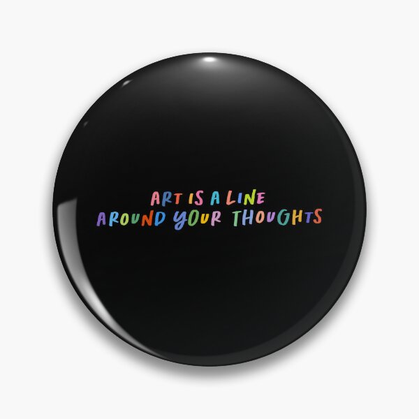 Item preview, Art is a line around your thoughts designed and sold by DoorandDoor.
