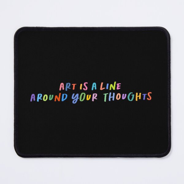 Item preview, Art is a line around your thoughts designed and sold by DoorandDoor.