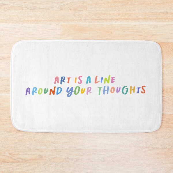 Item preview, Art is a line around your thoughts designed and sold by DoorandDoor.