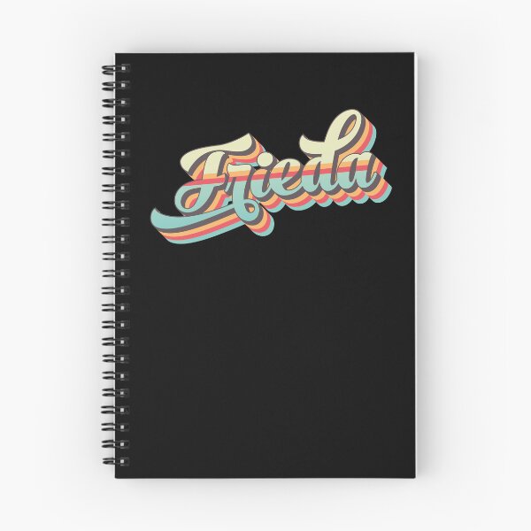 Item preview, Frieda name - cool 70s retro font surf style design designed and sold by NameTheory.