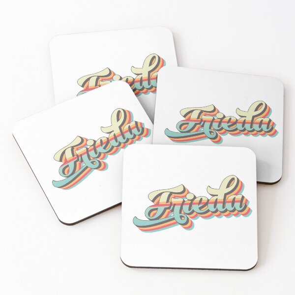 Item preview, Frieda name - cool 70s retro font surf style design designed and sold by NameTheory.
