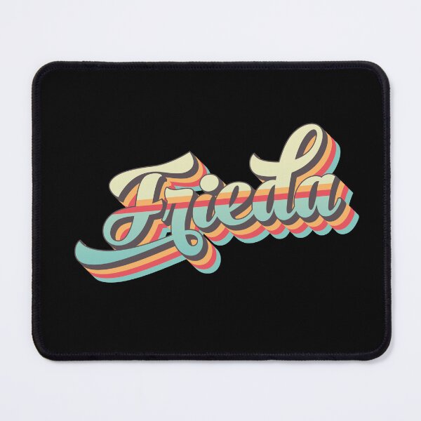 Item preview, Frieda name - cool 70s retro font surf style design designed and sold by NameTheory.