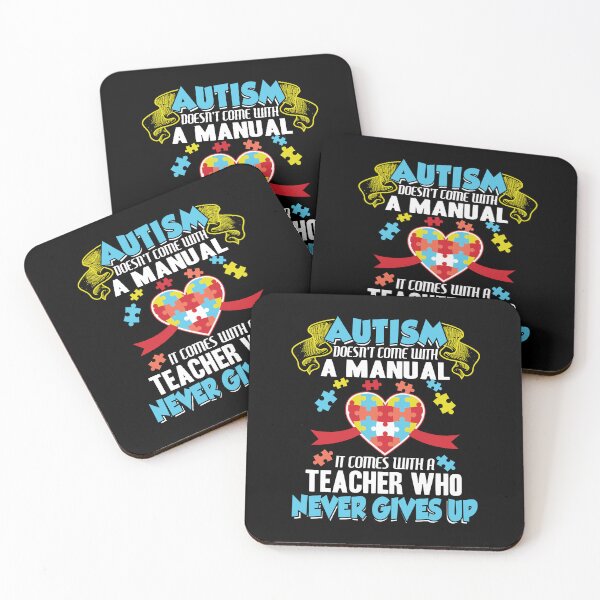 Item preview, Autism Doesn't Come With A Manual It Comes With A Teacher Who Never Giver designed and sold by GoldenBuffalo79.