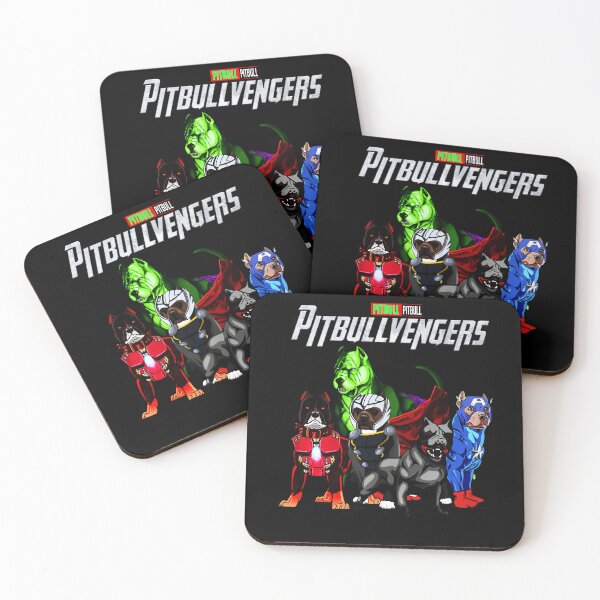 Item preview, Pitbull Pitbullvengers T-shirt designed and sold by AndreSonnen.
