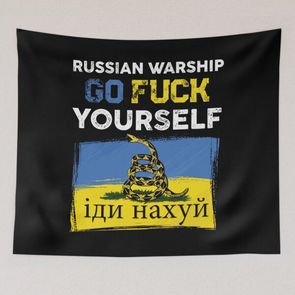 Item preview, Russian Warship Go F Yourself designed and sold by BufFord71.