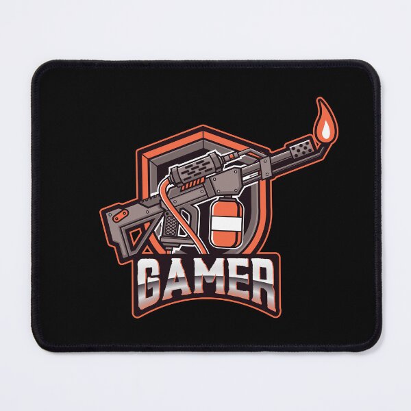 Item preview, Gamer with Flamethrower Icon designed and sold by PRIVARSHU.