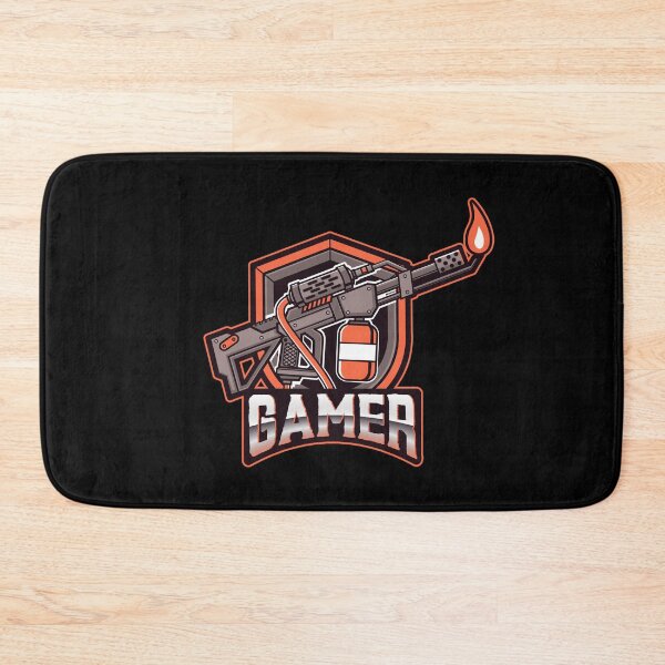Item preview, Gamer with Flamethrower Icon designed and sold by PRIVARSHU.