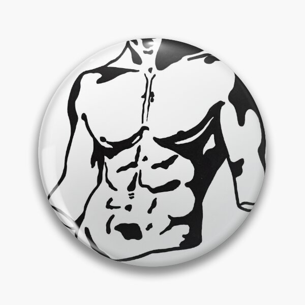 Item preview, Male torso illustration designed and sold by Milo-Turunen.