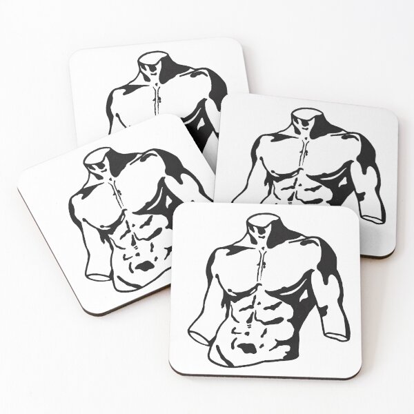 Item preview, Male torso illustration designed and sold by Milo-Turunen.