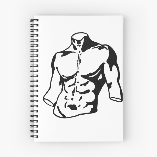 Item preview, Male torso illustration designed and sold by Milo-Turunen.