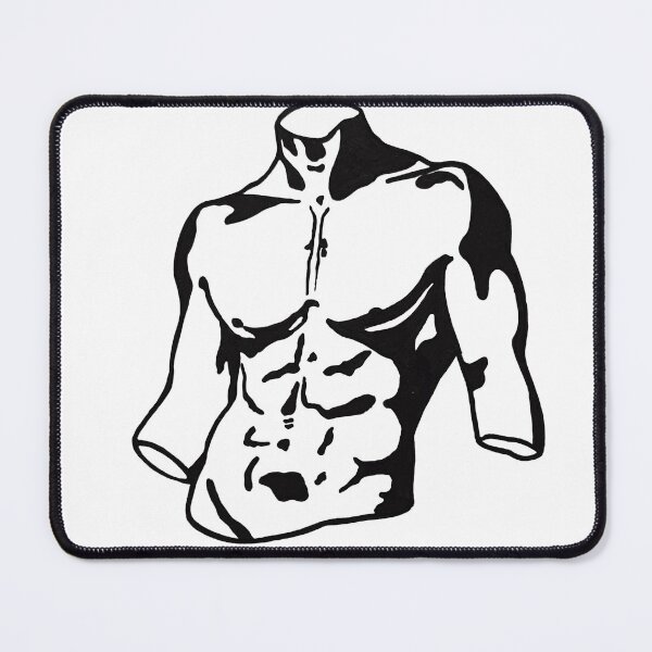 Item preview, Male torso illustration designed and sold by Milo-Turunen.