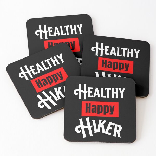 Item preview, Healthy Happy Hiker - Hiking Enthusiasts - Fans of Alliteration designed and sold by epicthoughts.