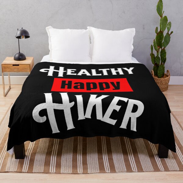 Item preview, Healthy Happy Hiker - Hiking Enthusiasts - Fans of Alliteration designed and sold by epicthoughts.