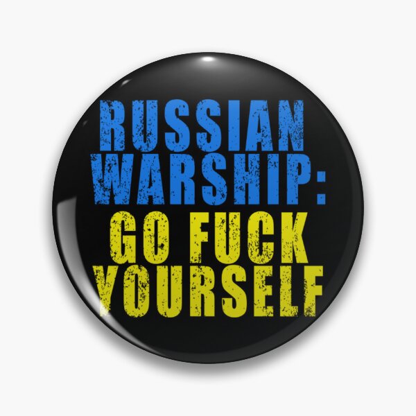 Item preview, Russian Warship Ukraine designed and sold by BufFord71.