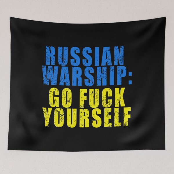 Item preview, Russian Warship Ukraine designed and sold by BufFord71.