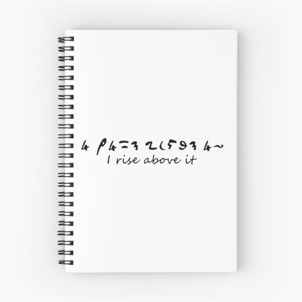 Item preview, I Rise Above It - Anne Lister Secret Code with Text - Black Text   designed and sold by RainbowArt99.