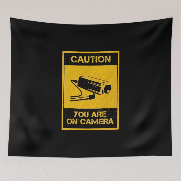 Item preview, Camera Is Watching You - Caution designed and sold by CAUTION SHOP.