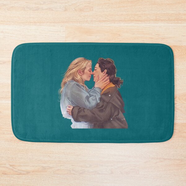 Item preview, Killing Eve Villanelle and Eve the kiss   designed and sold by RainbowArt99.
