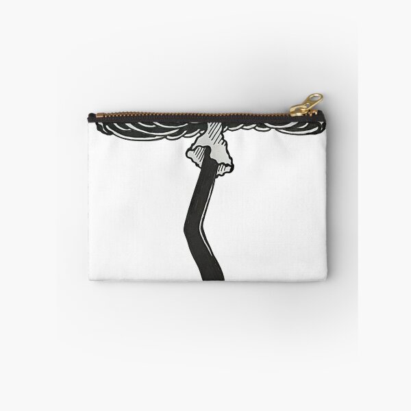 Item preview, Black work mushroom design designed and sold by Milo-Turunen.