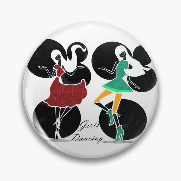 Item preview, Girls dancing  designed and sold by Shirley cute art .