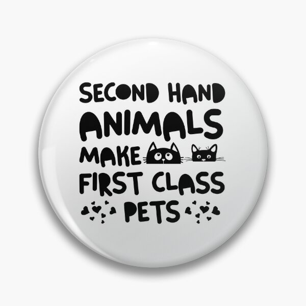 Item preview, Second Hand Animals Make First Class Pets designed and sold by Bowolakik.