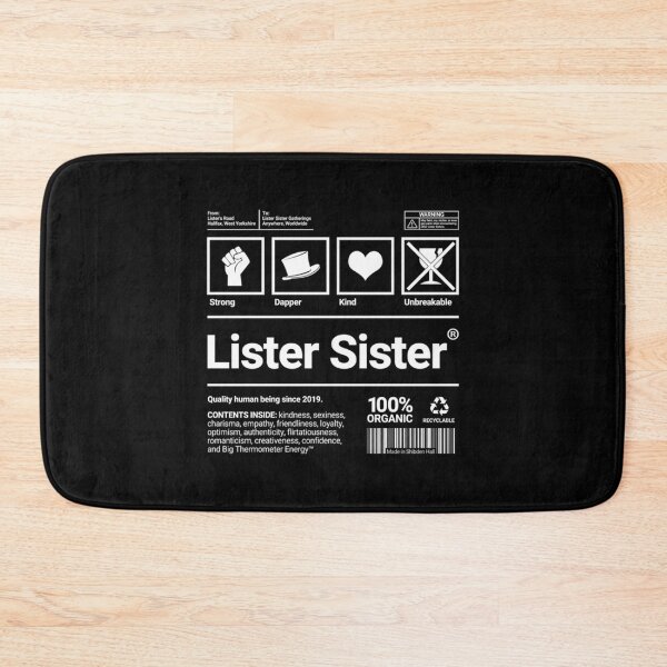 Item preview, Lister Sister Shipping Label    designed and sold by RainbowArt99.
