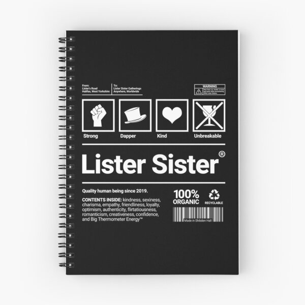 Item preview, Lister Sister Shipping Label    designed and sold by RainbowArt99.