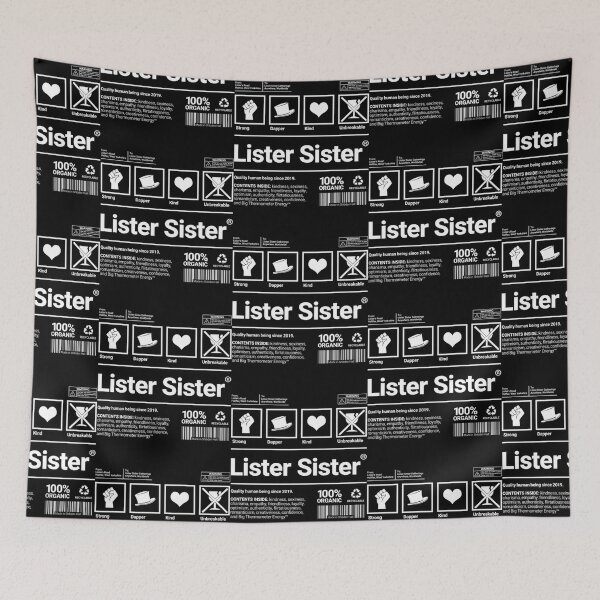 Item preview, Lister Sister Shipping Label    designed and sold by RainbowArt99.