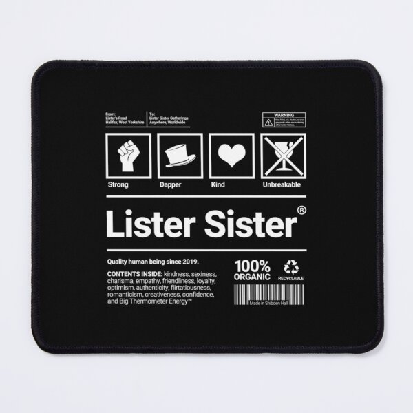 Item preview, Lister Sister Shipping Label    designed and sold by RainbowArt99.