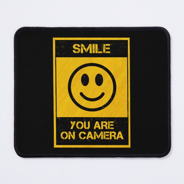 Item preview, Smile You Are On Camera - Caution designed and sold by CAUTION SHOP.