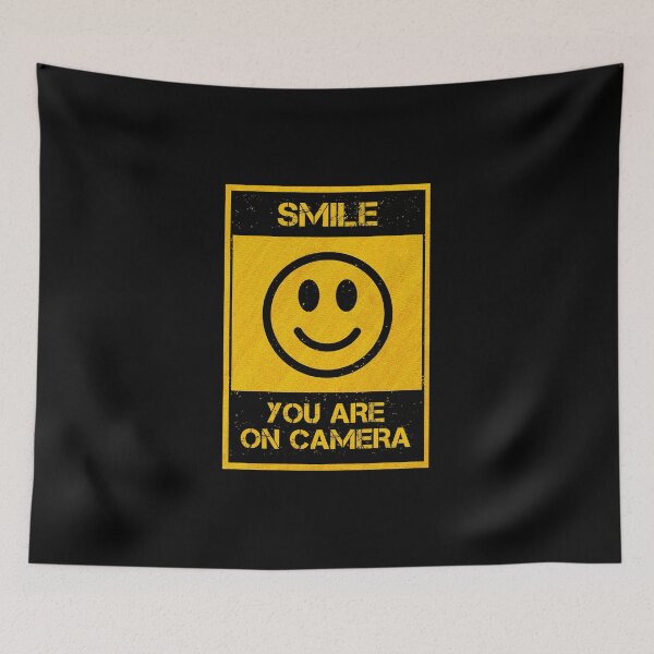 Item preview, Smile You Are On Camera - Caution designed and sold by CAUTION SHOP.