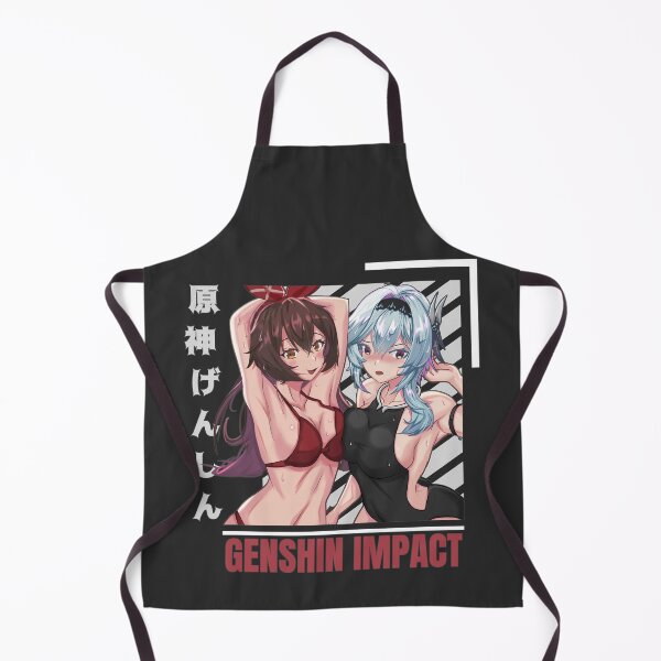 Item preview, Genshin Impact Amber Eula Anime Bathing Suits 2 designed and sold by BBMarioni.