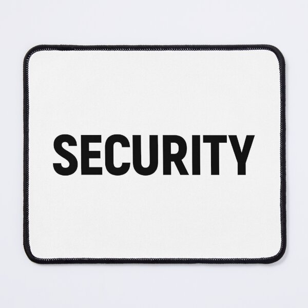 Item preview, Security (Black Text) designed and sold by STUDIO-72.