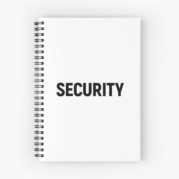 Item preview, Security (Black Text) designed and sold by STUDIO-72.