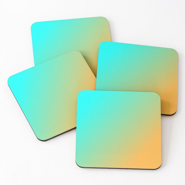 Item preview, Gradients Turquoise Yellow designed and sold by Inspirationmotivation.
