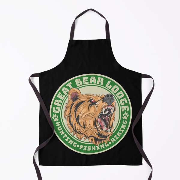 Item preview, Great Bear Lodge Hunting Fishing Hiking Camping Outdoorsman designed and sold by CharJens.