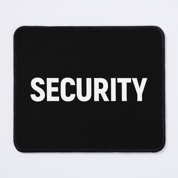 Item preview, Security (White Text) designed and sold by STUDIO-72.
