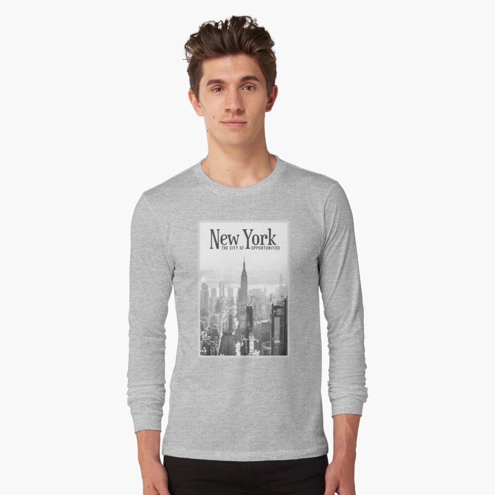 New York City (Black and White) Poster
