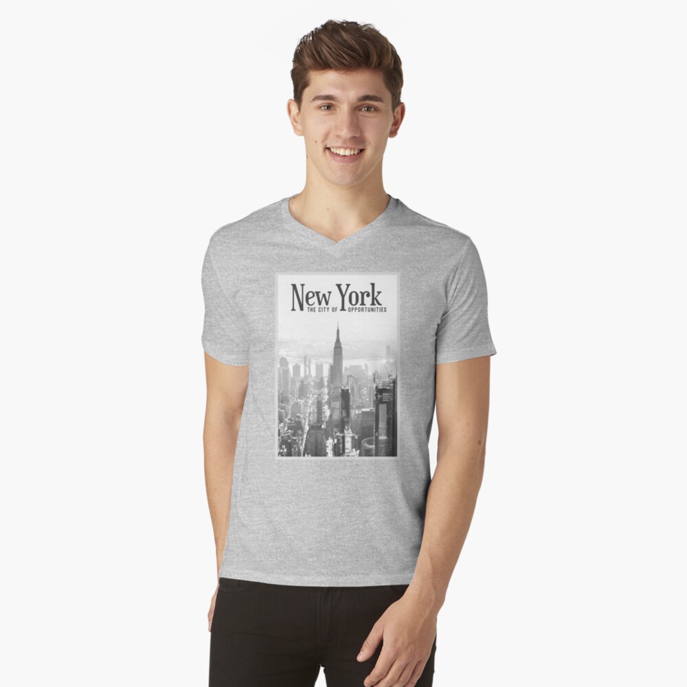 New York City (Black and White) Poster
