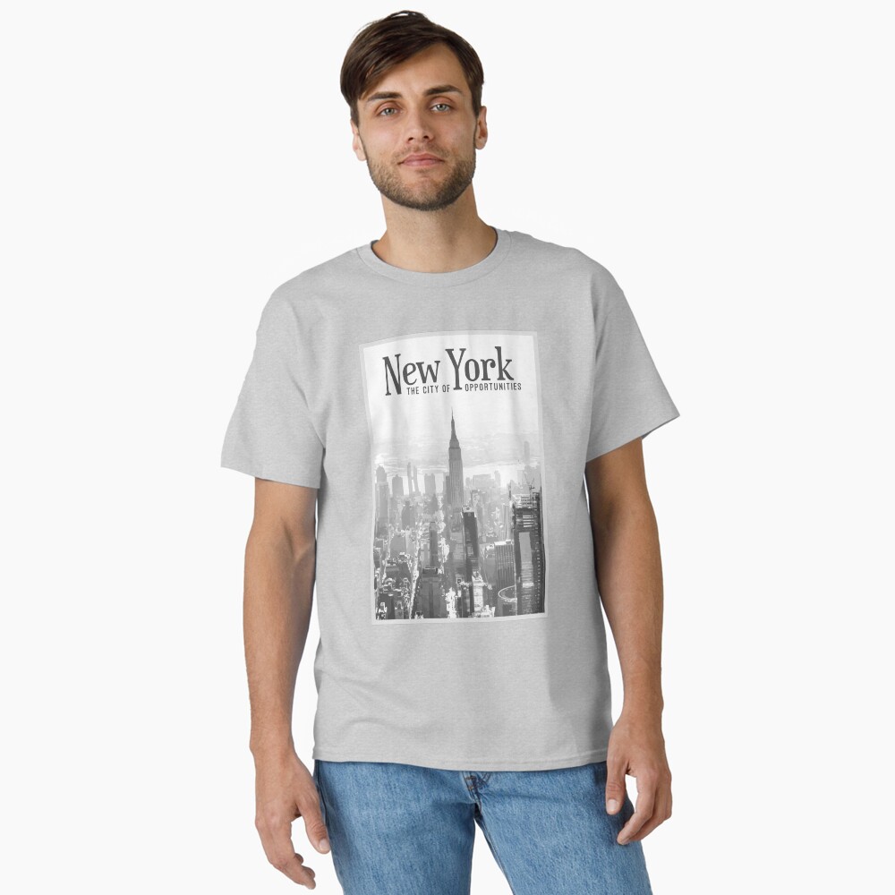 New York City (Black and White) Poster