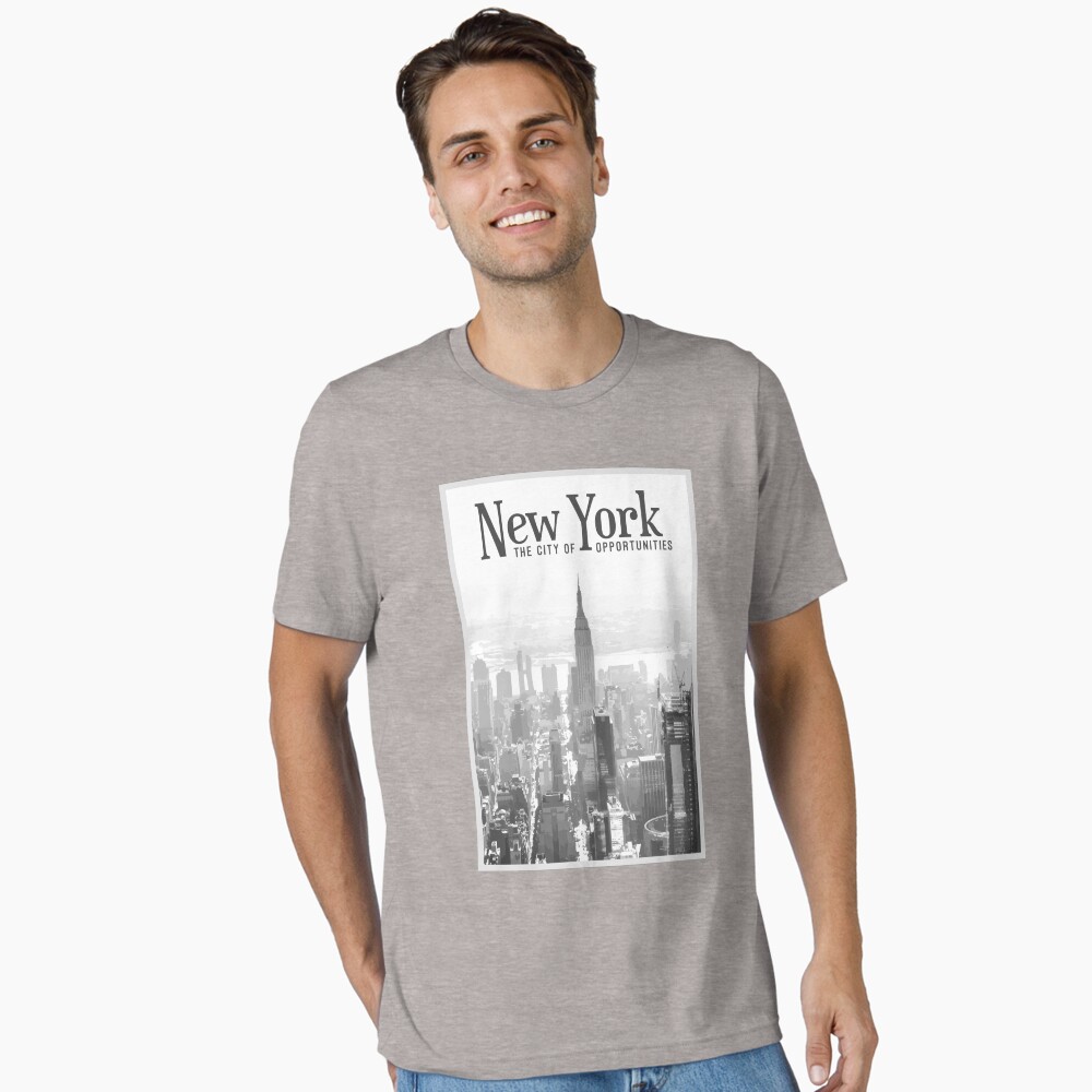 New York City (Black and White) Poster