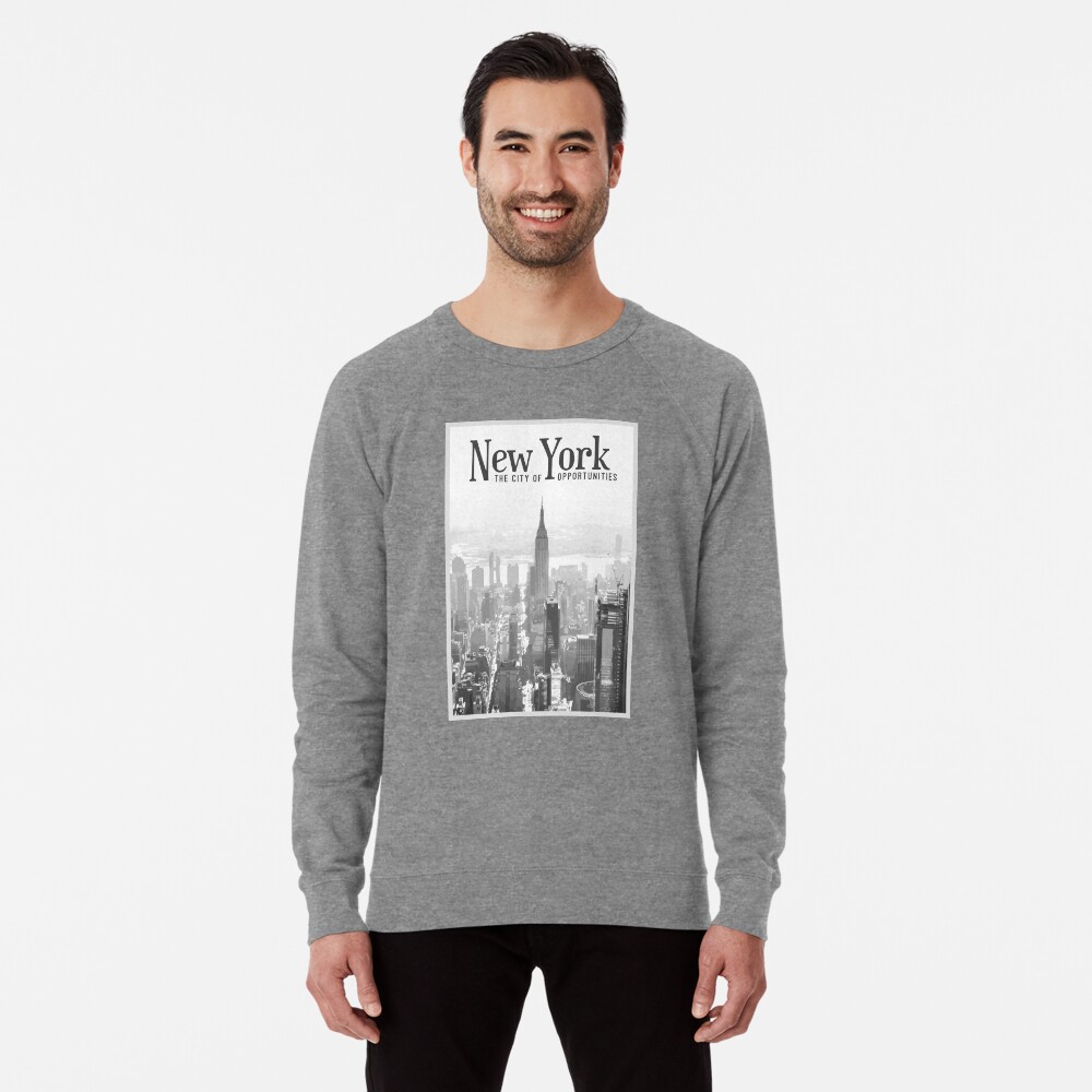 New York City (Black and White) Poster