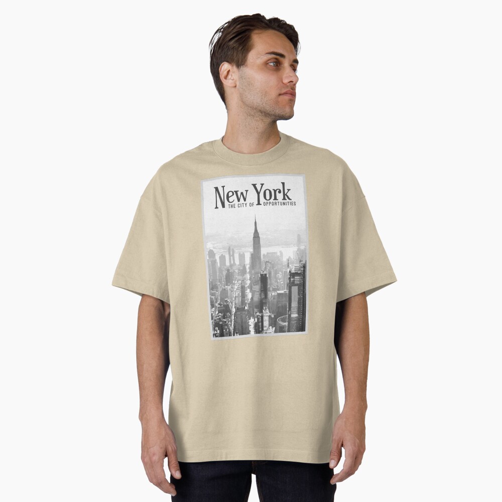New York City (Black and White) Poster