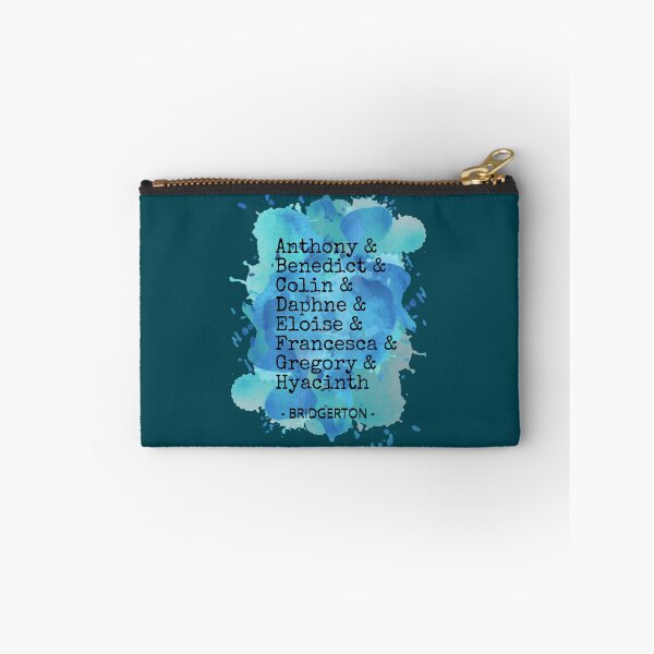 Item preview, BLUE WATERCOLOR BRIDGERTON Cast of Characters for Lady Whistledown_s SOCIETY PAPERS BLUE designed and sold by camillemitchell.
