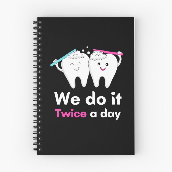 Item preview, We do it twice a day Brush teeth Dentist designed and sold by diip.