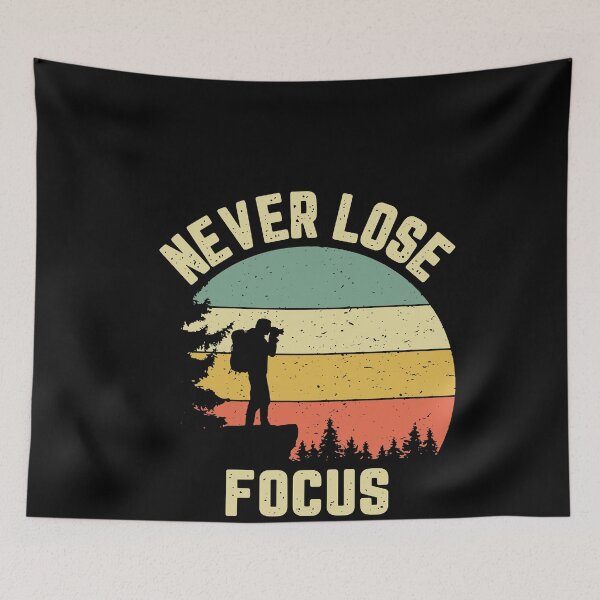 Item preview, Camera Never Lose Focus Photography T-Shirt designed and sold by TobyLewis1592.