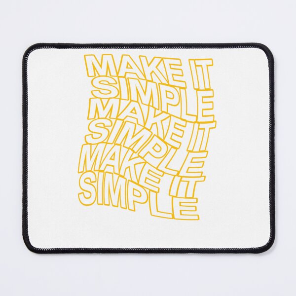 Item preview, Make It Simple Texture T Shirt designed and sold by AnimateSpring.