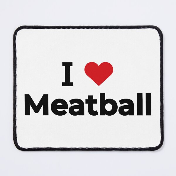 Item preview, I love meatball  designed and sold by Moyanana.