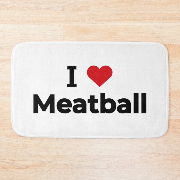 Item preview, I love meatball  designed and sold by Moyanana.
